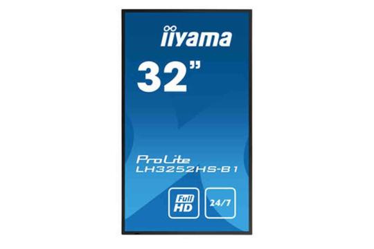  Фото информационный дисплей iiyama 32" lh3252hs-b1 - фото 2