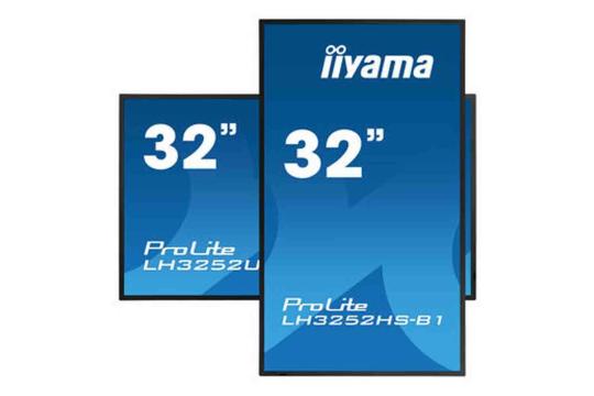  Фото информационный дисплей iiyama 32" lh3252hs-b1 - фото 3