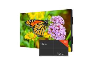  Фото видеостена 3x3 nec un552s 55" (шов: 0,88) - фото 3