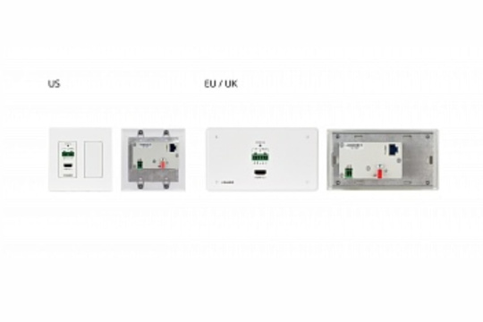 Изображение Приемник HDMI, RS-232, ИК по витой паре HDBaseT Kramer WP-789R/US-D(W)