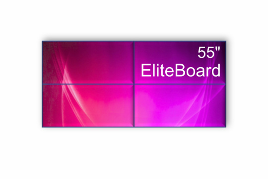 Изображение Видеостена 2x2 EliteBoard 55" BB558FCBED