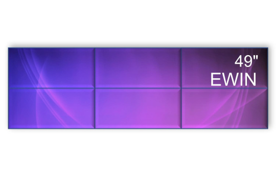 Изображение Видеостена 3x2 EWIN 49" BT49L