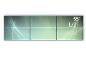  Фото видеостена 3x2 lg 55" 55svm5f-h - фото 2