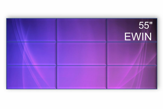 Изображение Видеостена 3x3  EWIN 55" BM55L