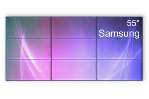  Фото видеостена 3x3 samsung 55" vm55b-u - фото 2
