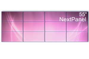  Фото видеостена 4x3 nextpanel55w088 55" - фото 2