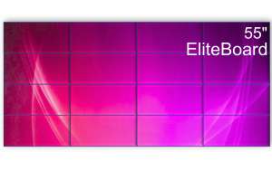  Фото видеостена 4x4 eliteboard 55" pk555fdln - фото 2