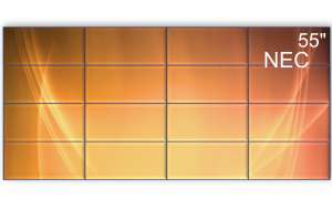  Фото видеостена 4x4 nec un552vs 55" (шов: 0,88) - фото 2