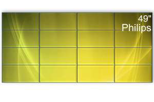  Фото видеостена 4x4 philips 49" 49bdl2005x/00 - фото 2